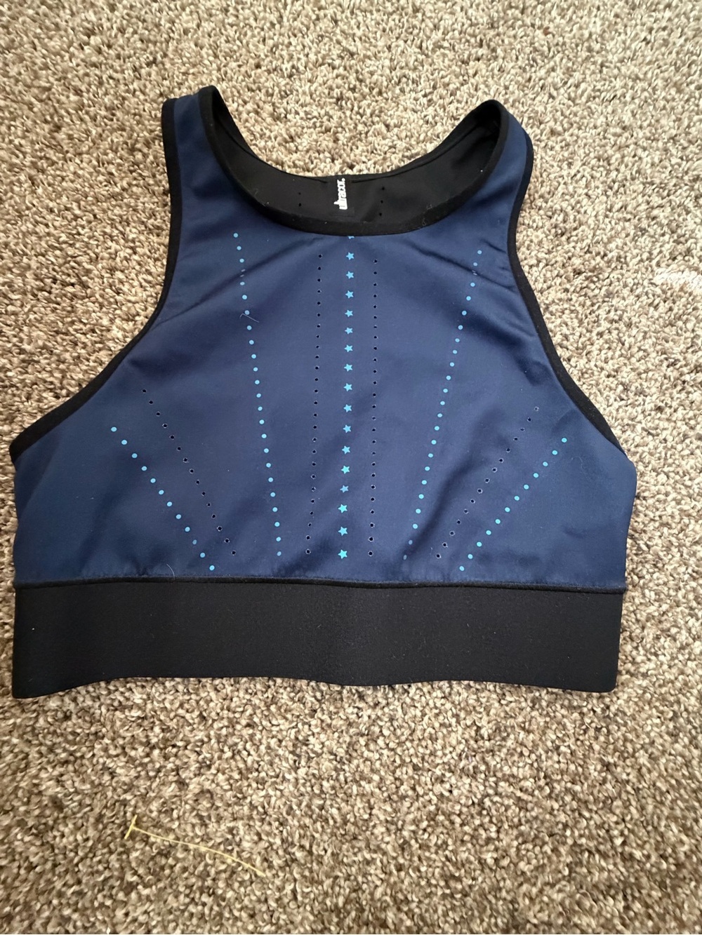 Ultracor Level Amp Sports Bra size small stars design